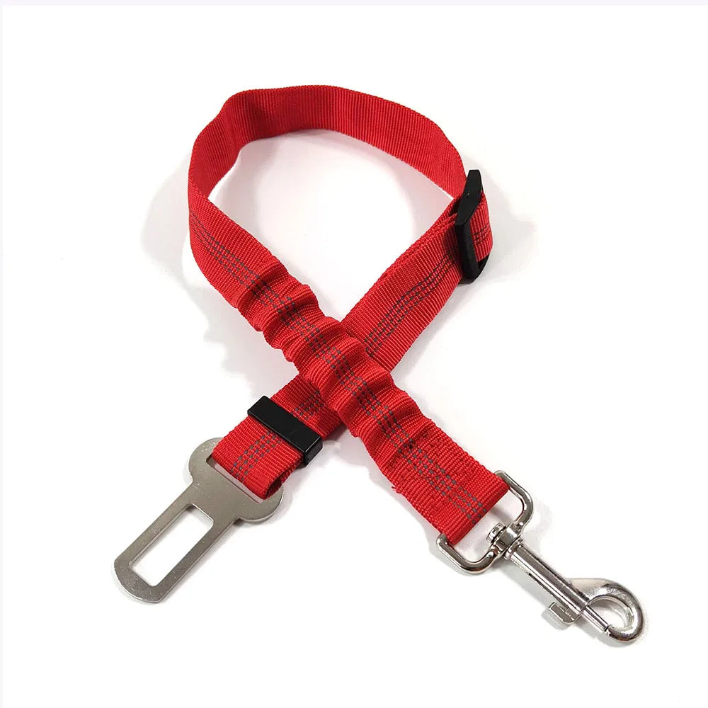 Adjustable Reflective Dog Car Seat Belt Harness