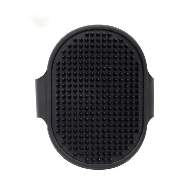 Soft Silicone Pet Bath Brush – Dog & Cat Hair Remover and Massage Comb