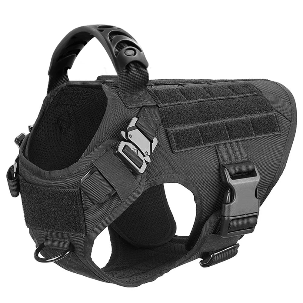 Tactical Dog Harness – Training Vest for Medium & Large Dogs
