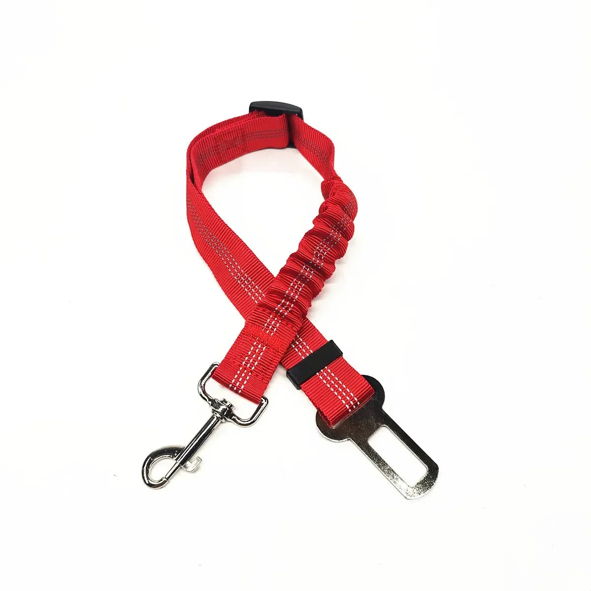 Adjustable Pet Car Seat Belt – Safety Harness Clip for Dogs & Cats