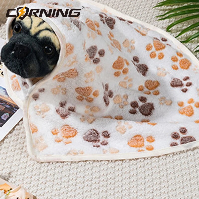 40x60CM Soft Fluffy Pet Blanket – Warm Dog & Cat Cushion