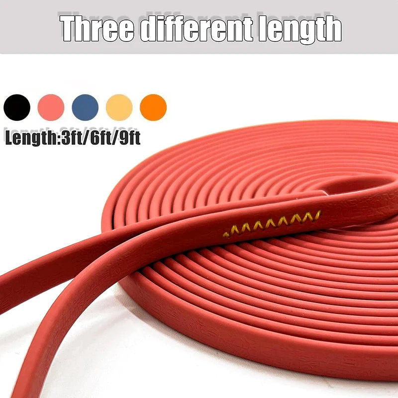 Waterproof PVC Dog Training Leash – 3M/6M/9M Long, Easy-Clean Lead