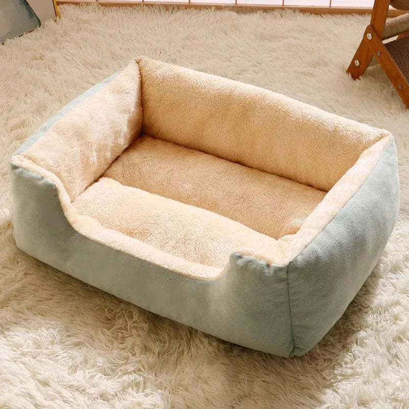 Soft Pet Bed for Cats & Small Dogs – Cozy Cushion Basket