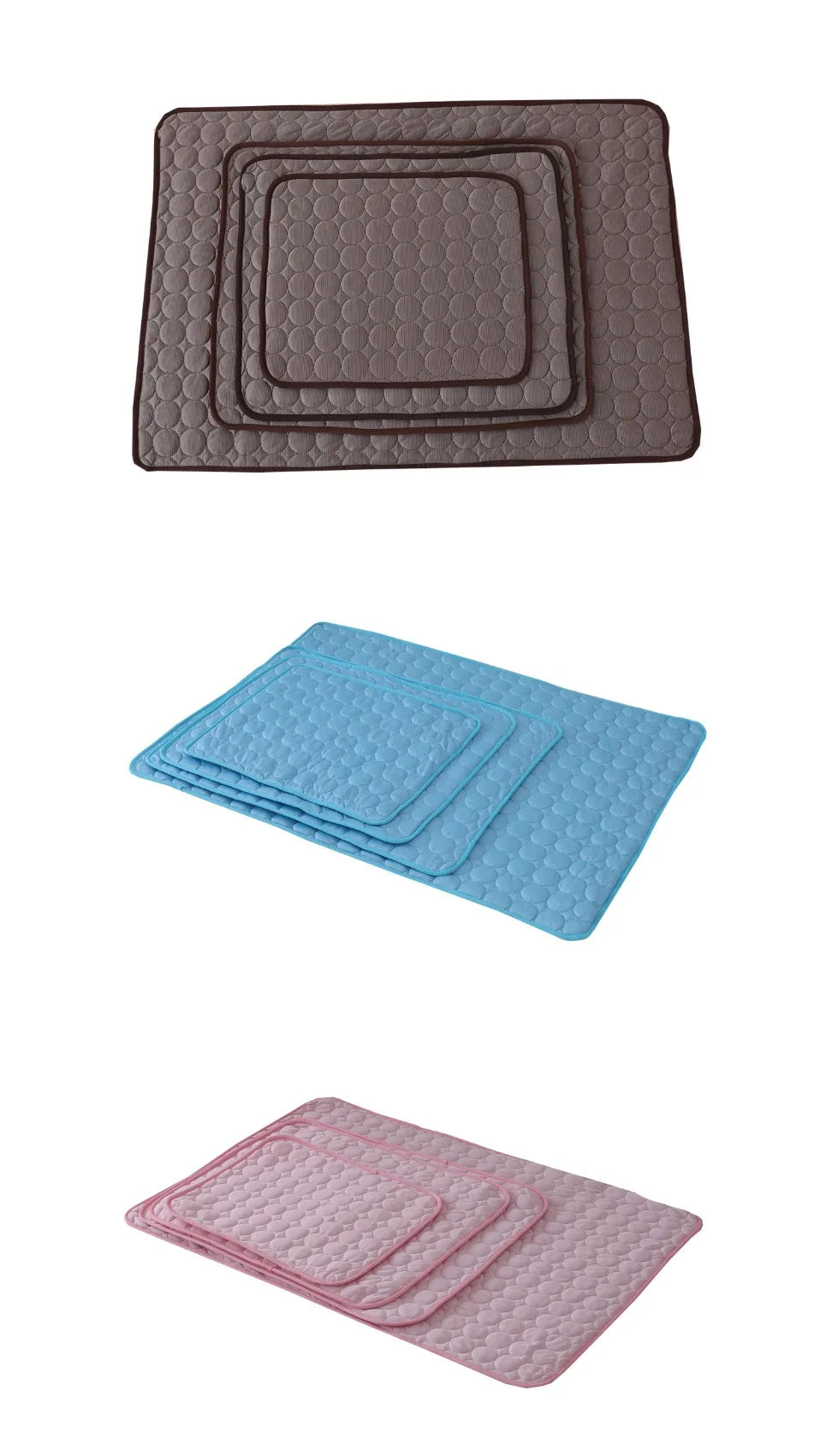 Summer Cooling Mat for Dogs & Cats – Durable Ice Pad Blanket