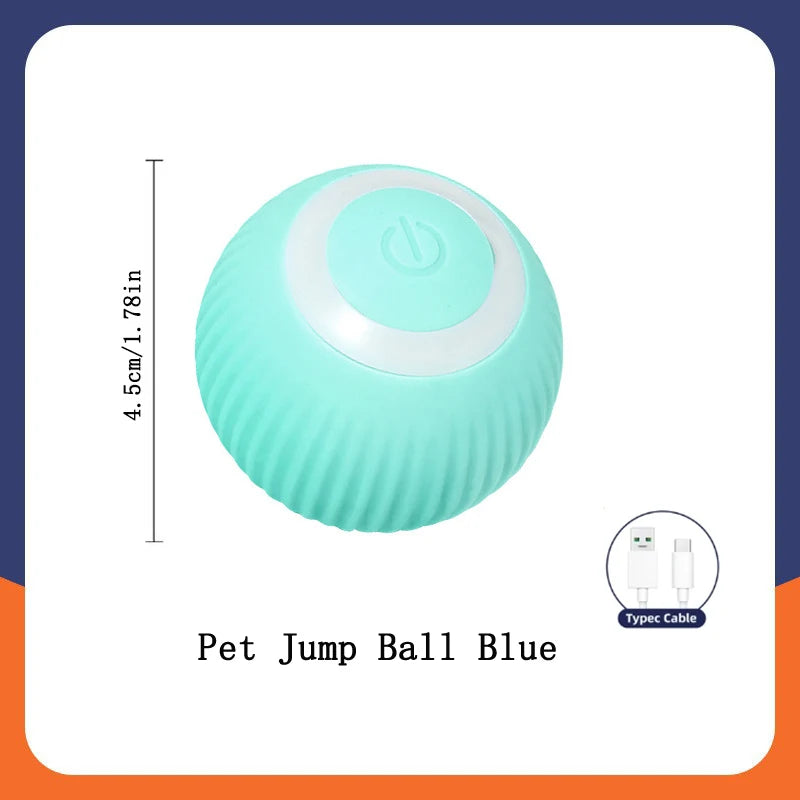 Smart Interactive Dog Toy Ball – USB Rechargeable & Auto-Moving