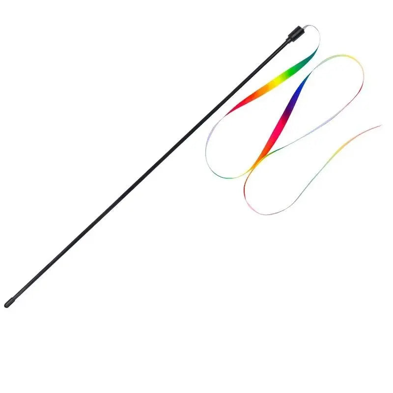 Interactive Cat Teasing Stick Toy – Fun for Cats & Small Dogs