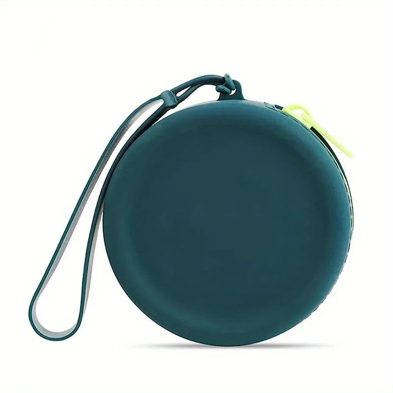 Waterproof Silicone Dog Treat Pouch – Training Snack Bag for Outdoor Use