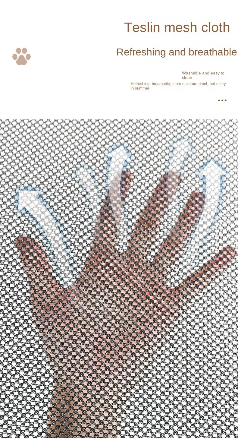 Elevated Folding Pet Bed – Portable, Washable Dog & Cat Camping Cot