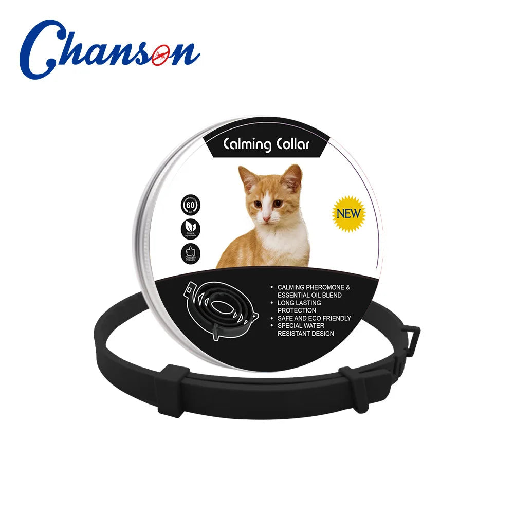 Adjustable Calming Collar for Cats and Dogs