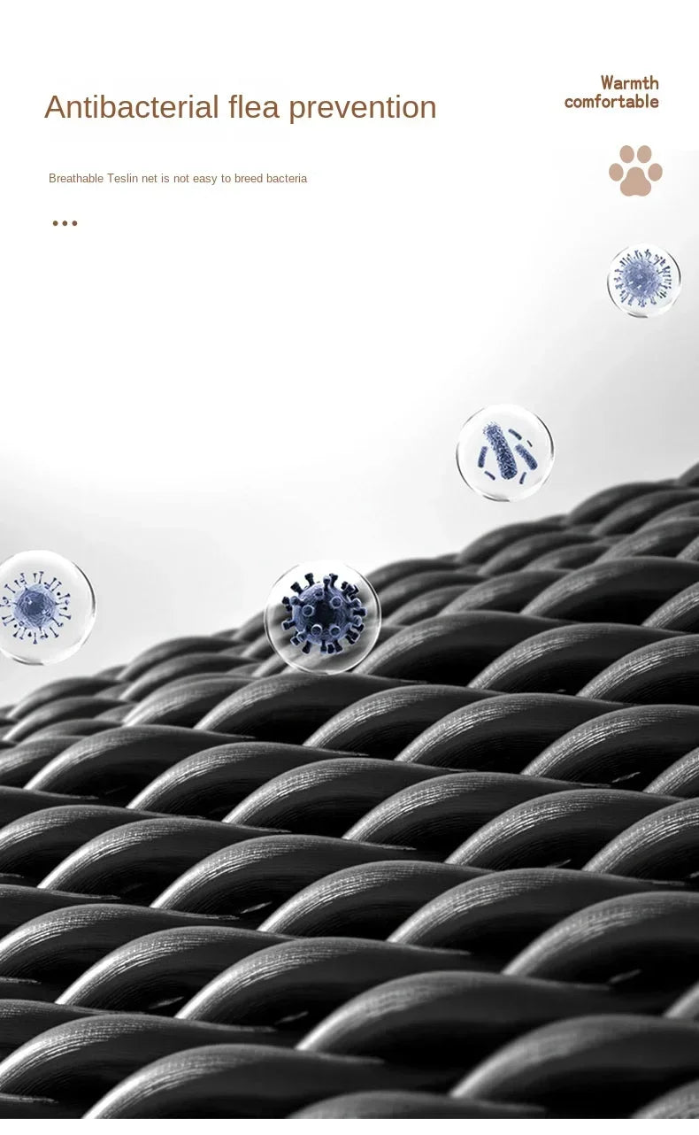 Elevated Folding Pet Bed – Portable, Washable Dog & Cat Camping Cot