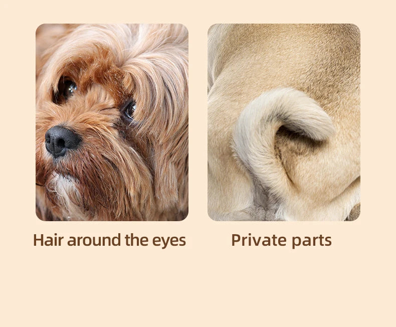 LED Pet Grooming Trimmer – Low Noise & Waterproof