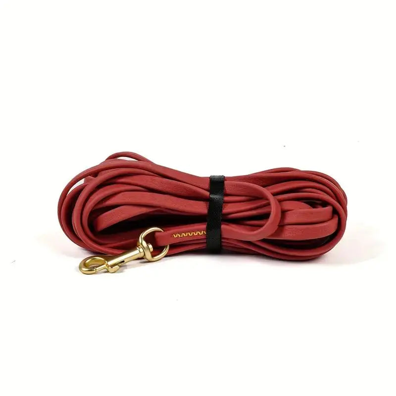 Waterproof PVC Dog Training Leash – 3M/6M/9M Long, Easy-Clean Lead