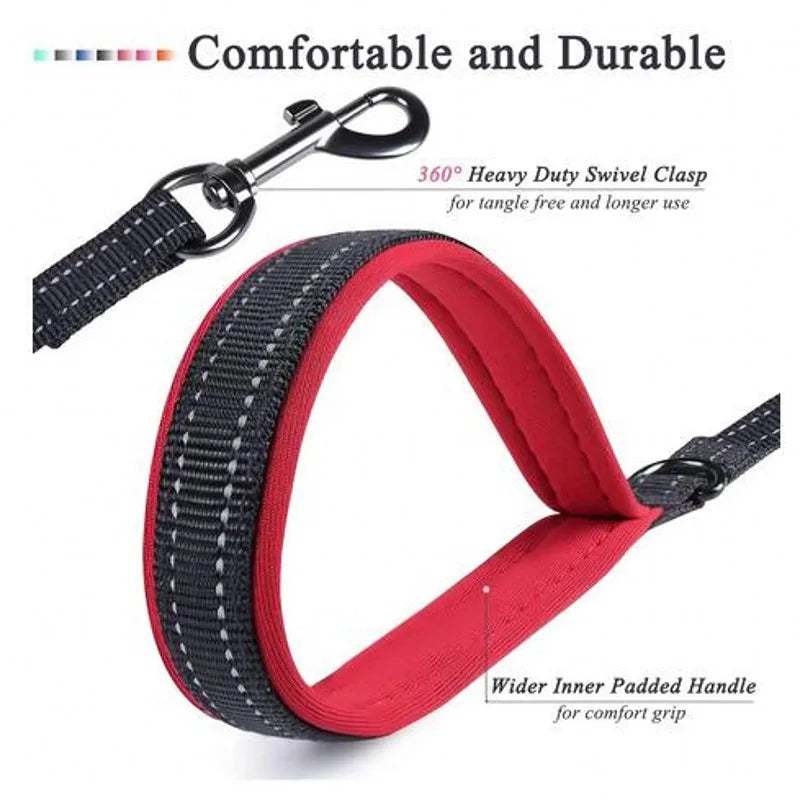 Heavy Duty Double Handle Nylon Dog Leash