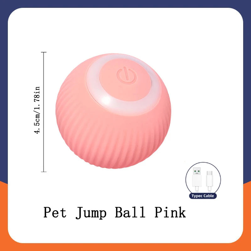 Smart Interactive Dog Toy Ball – USB Rechargeable & Auto-Moving