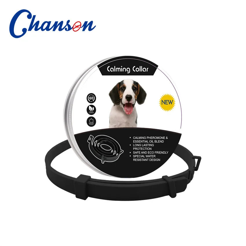 Adjustable Calming Collar for Cats and Dogs
