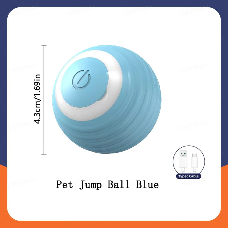 Smart Interactive Dog Toy Ball – USB Rechargeable & Auto-Moving