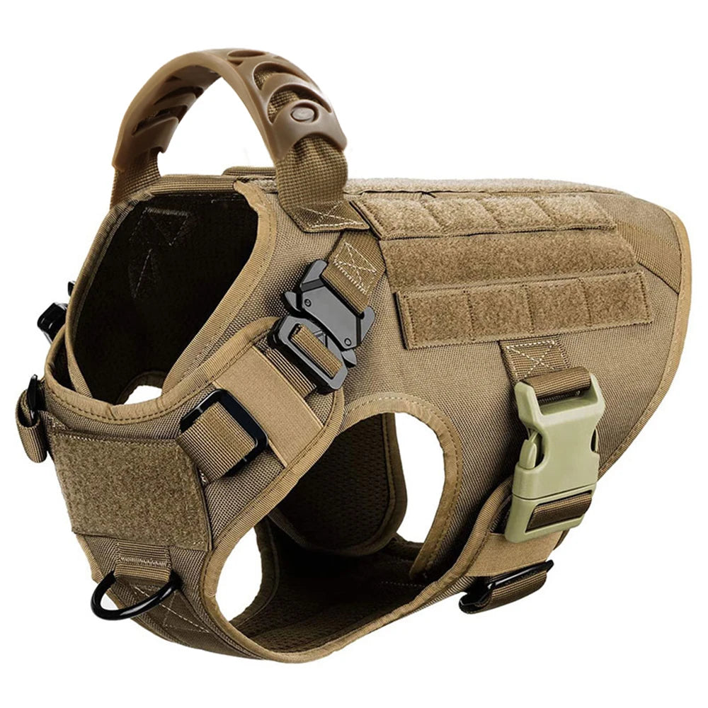 Tactical Dog Harness – Training Vest for Medium & Large Dogs
