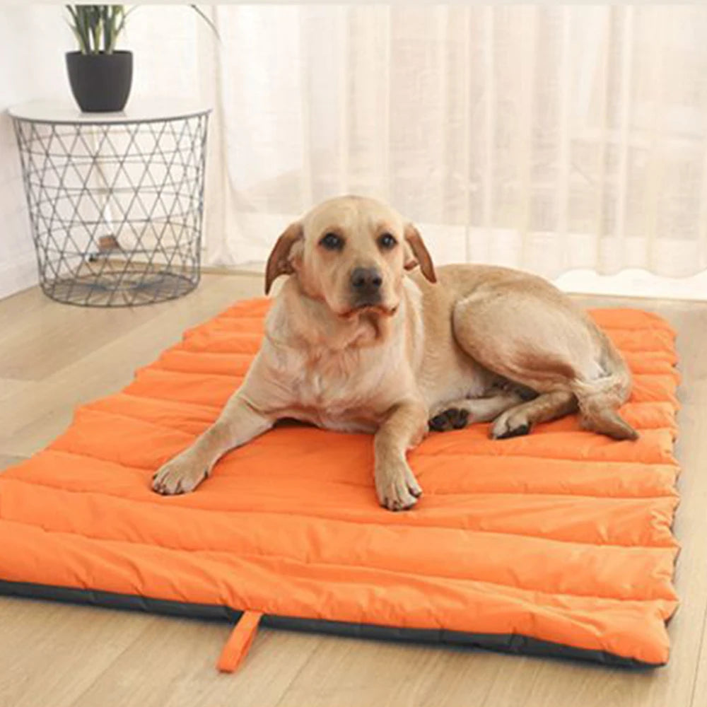 Portable Waterproof Pet Mat – Outdoor Dog & Cat Bed with Carry Bag