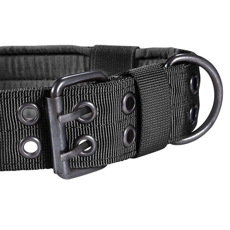 Adjustable Tactical Nylon Dog Collar for Medium & Large Dogs