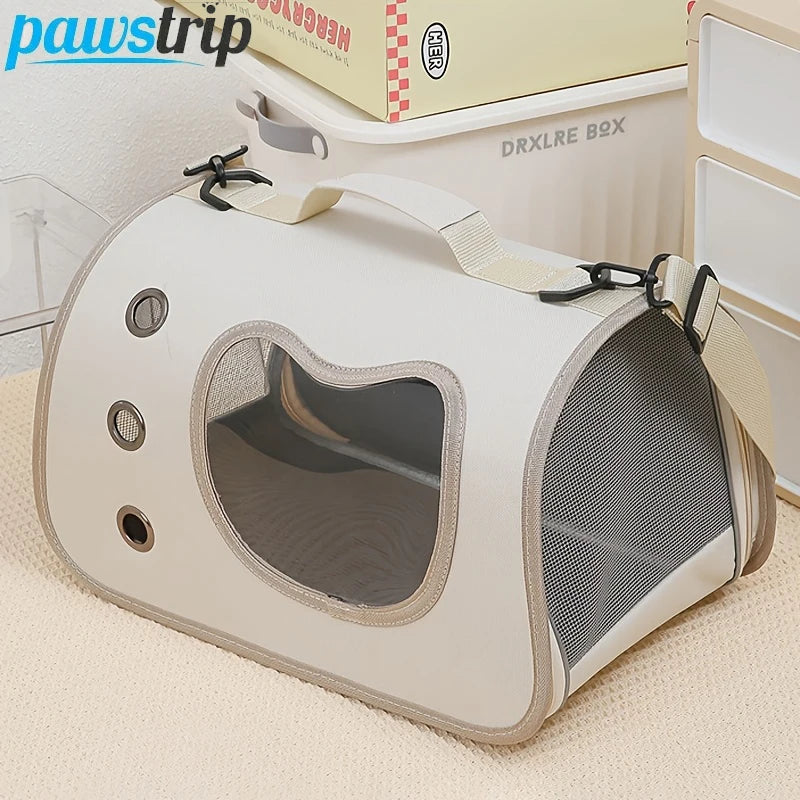 Foldable Breathable Pet Carrier Bag for Small Dogs & Cats