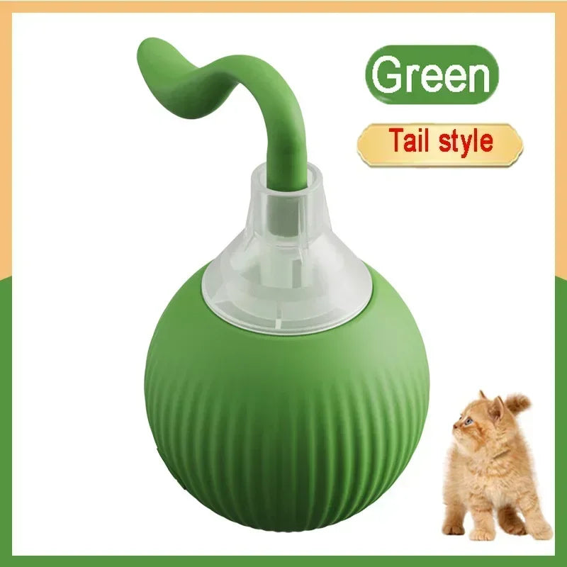 Rechargeable Interactive Rolling Ball Toy for Cats and Dogs