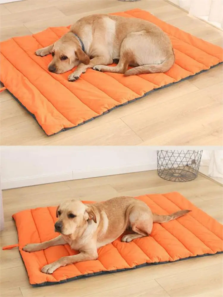 Portable Waterproof Pet Mat – Outdoor Dog & Cat Bed with Carry Bag