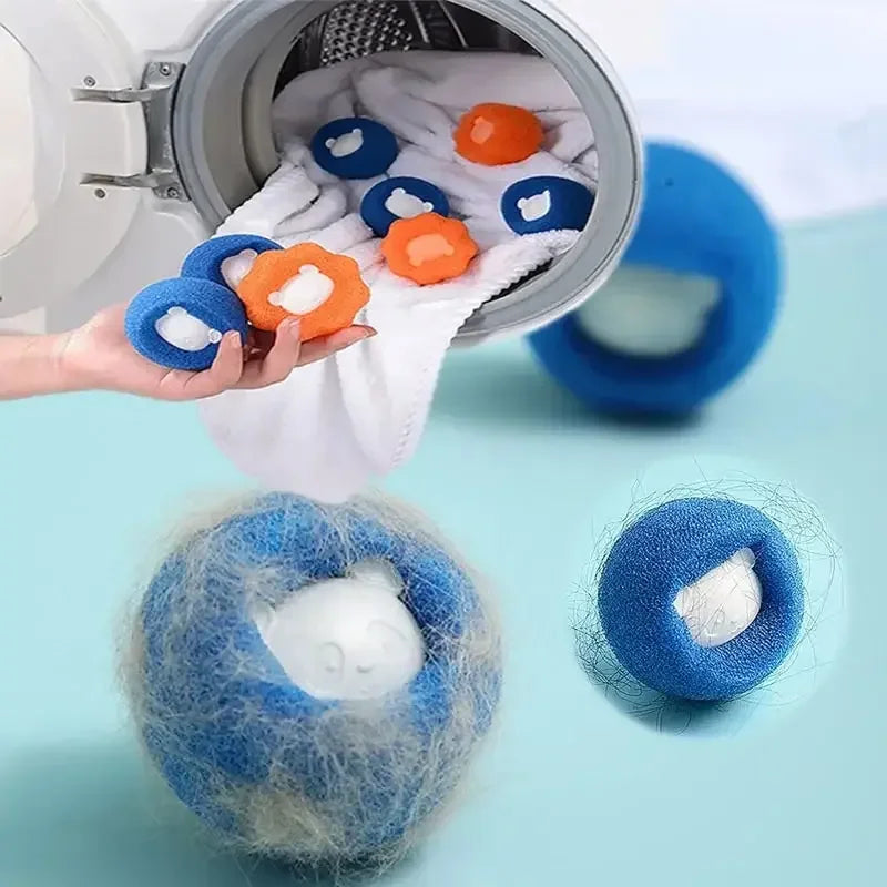 Reusable Pet Hair Remover Balls for Laundry