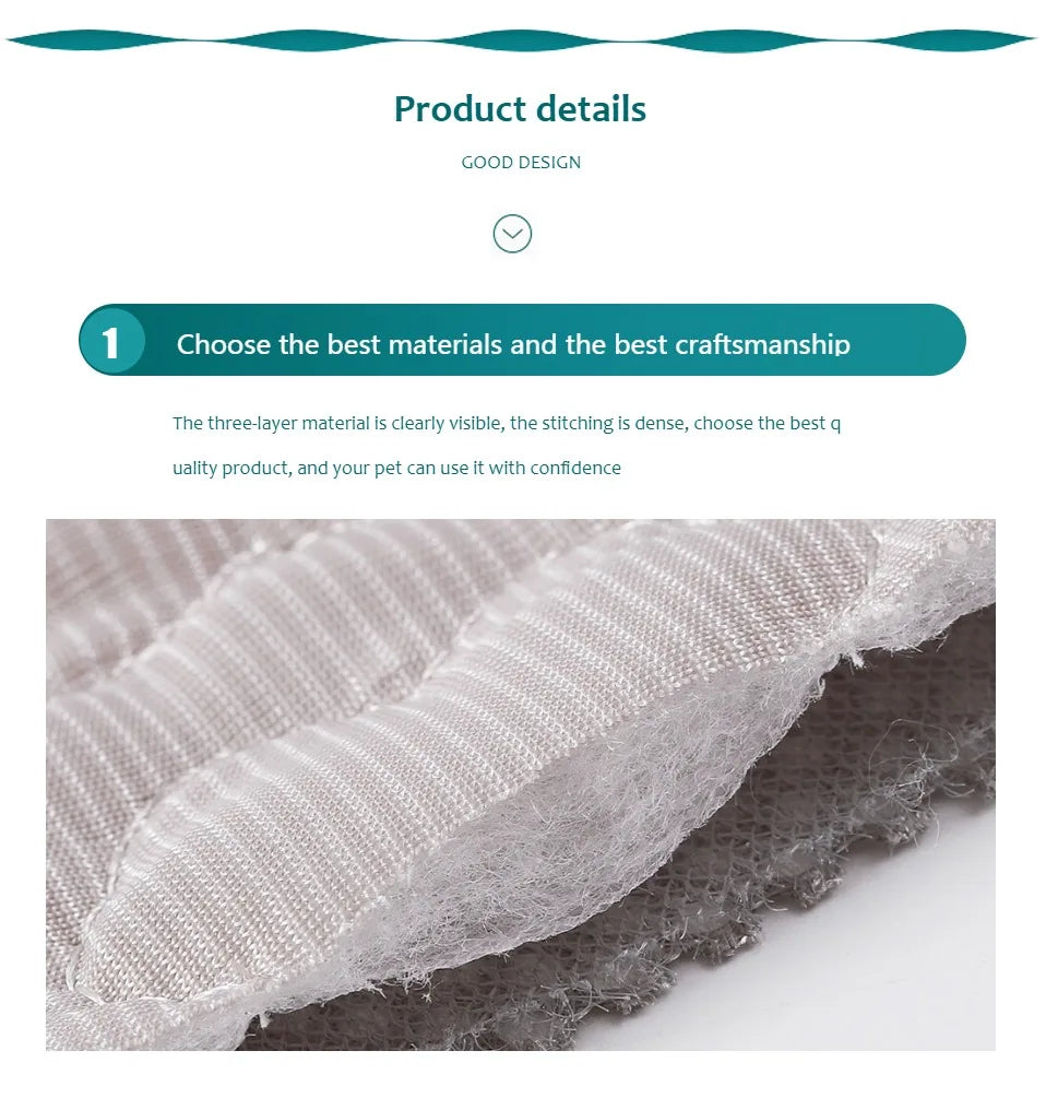 Summer Cooling Mat for Dogs & Cats – Durable Ice Pad Blanket