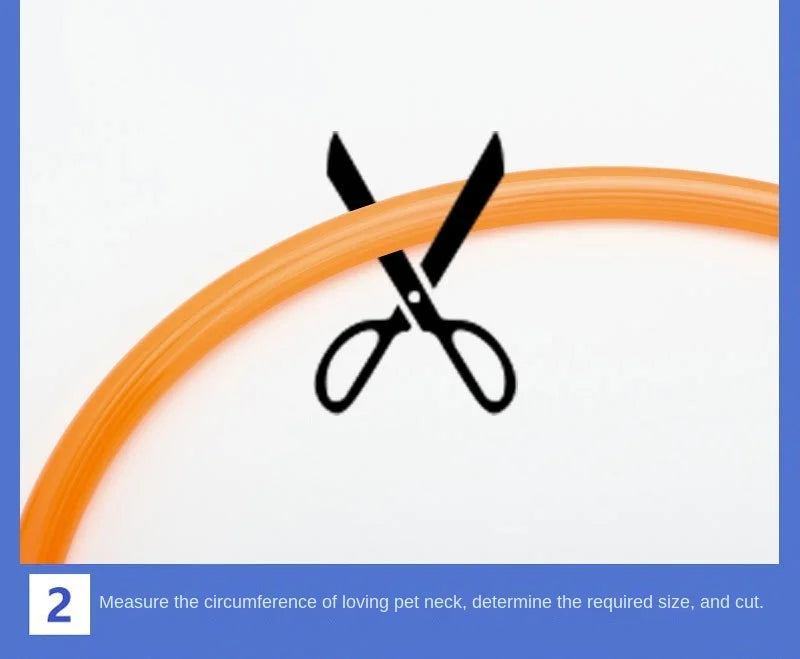 USB Rechargeable LED Pet Collar – Adjustable & Glowing