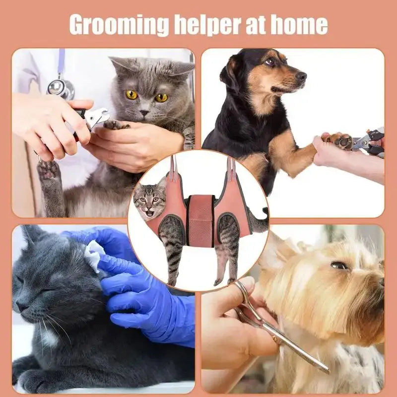 Pet Grooming Hammock Helper for Cats & Dogs