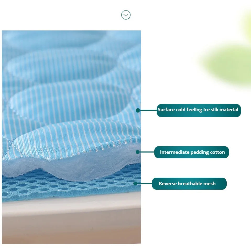 Summer Cooling Mat for Dogs & Cats – Durable Ice Pad Blanket