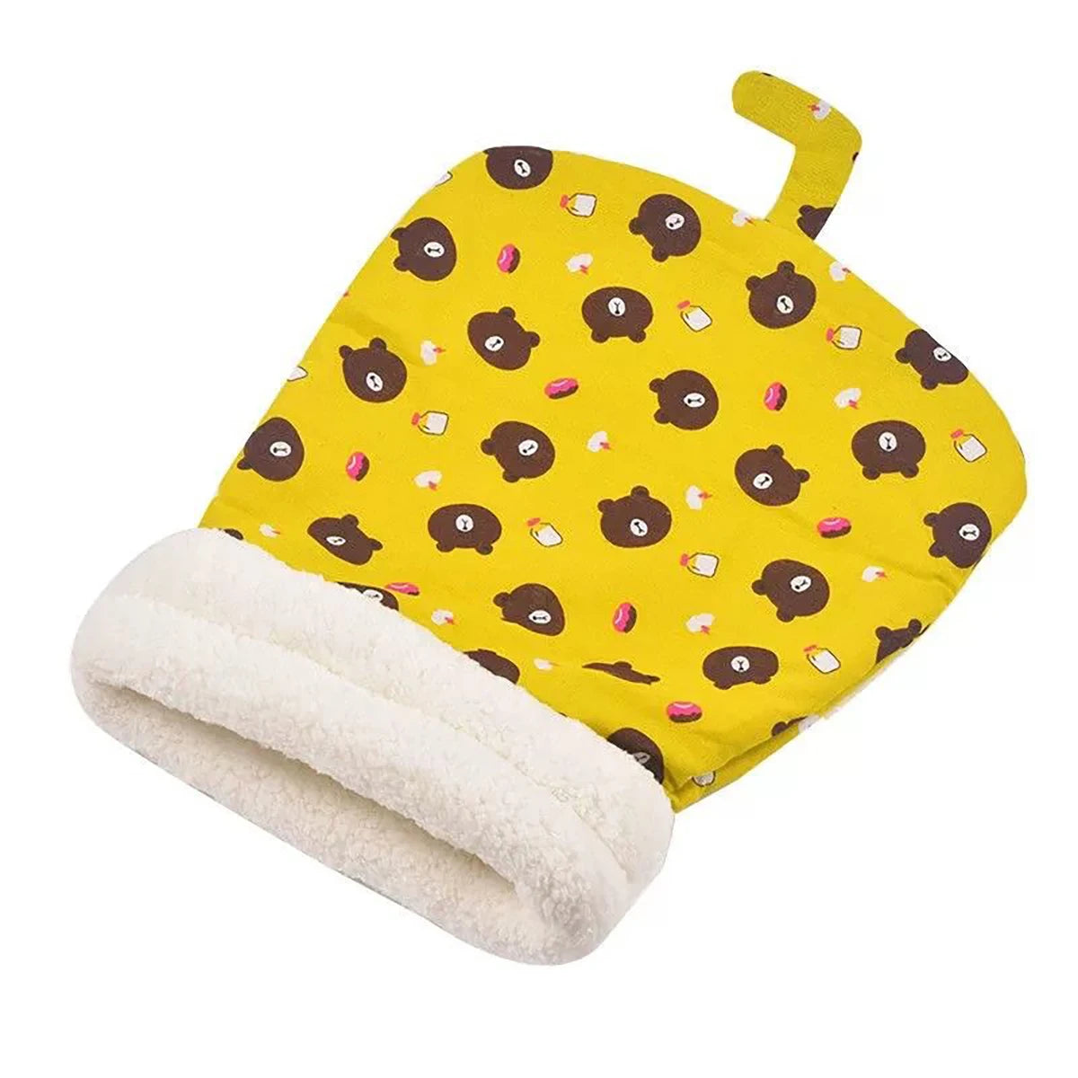 Soft Fluffy Cat Sleeping Bag – Thickened Pocket-Style Pet Nest