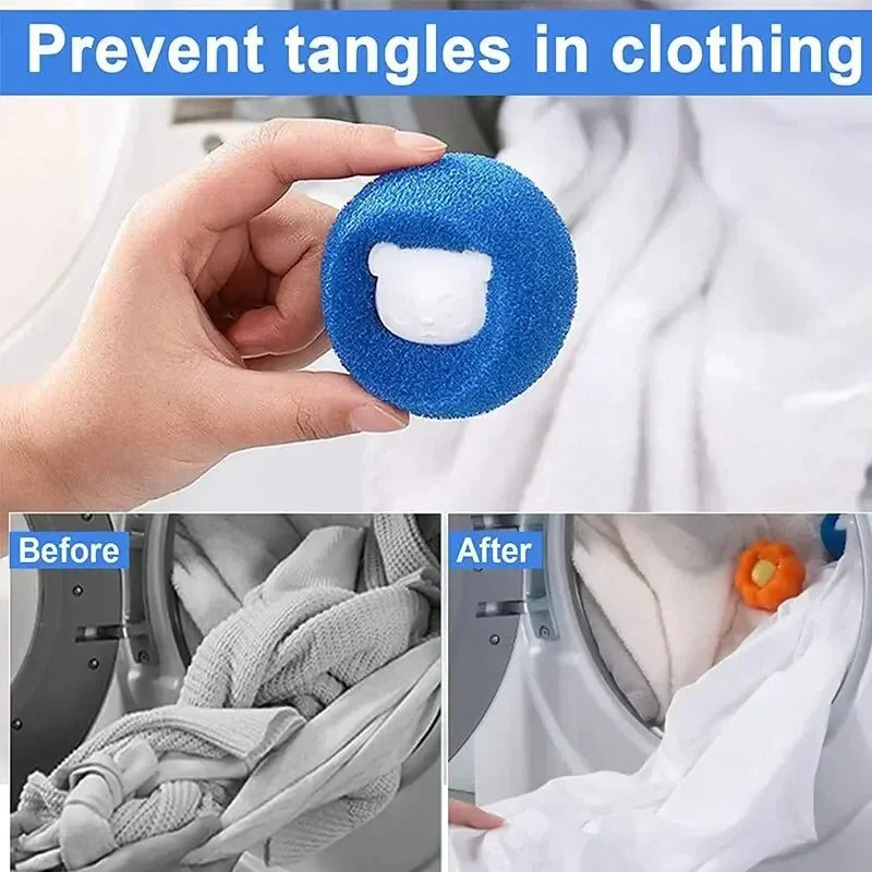 Reusable Pet Hair Remover Balls for Laundry