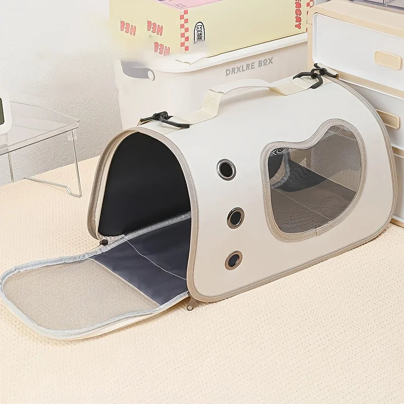 Foldable Breathable Pet Carrier Bag for Small Dogs & Cats