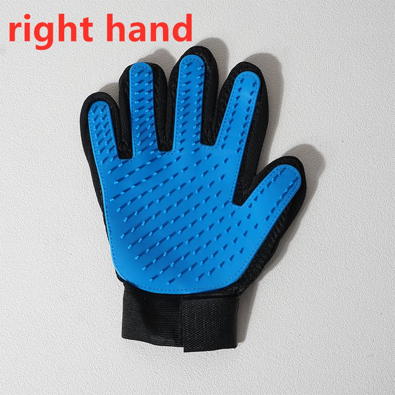Pet Grooming Glove for Cats & Dogs – Hair Remover & Massager