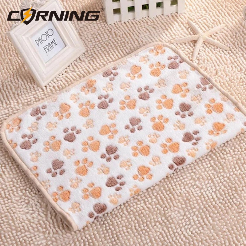 40x60CM Soft Fluffy Pet Blanket – Warm Dog & Cat Cushion