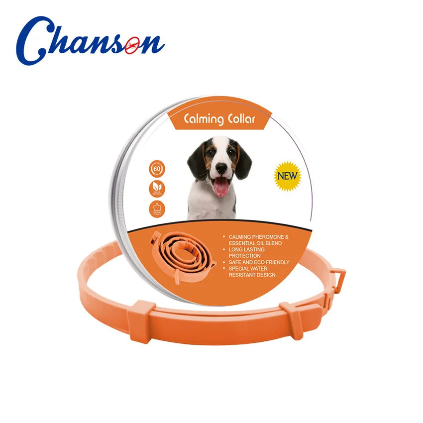 Adjustable Calming Collar for Cats and Dogs