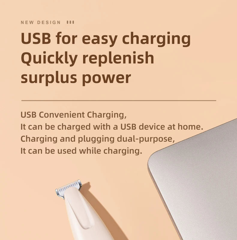 LED Pet Grooming Trimmer – Low Noise & Waterproof