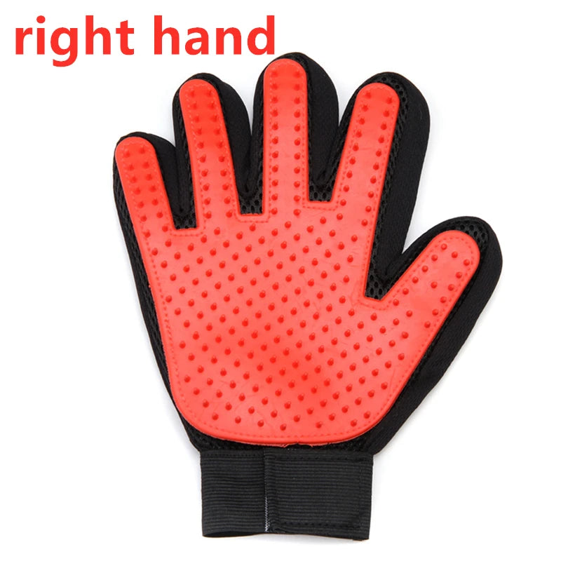 Pet Grooming Glove for Cats & Dogs – Hair Remover & Massager