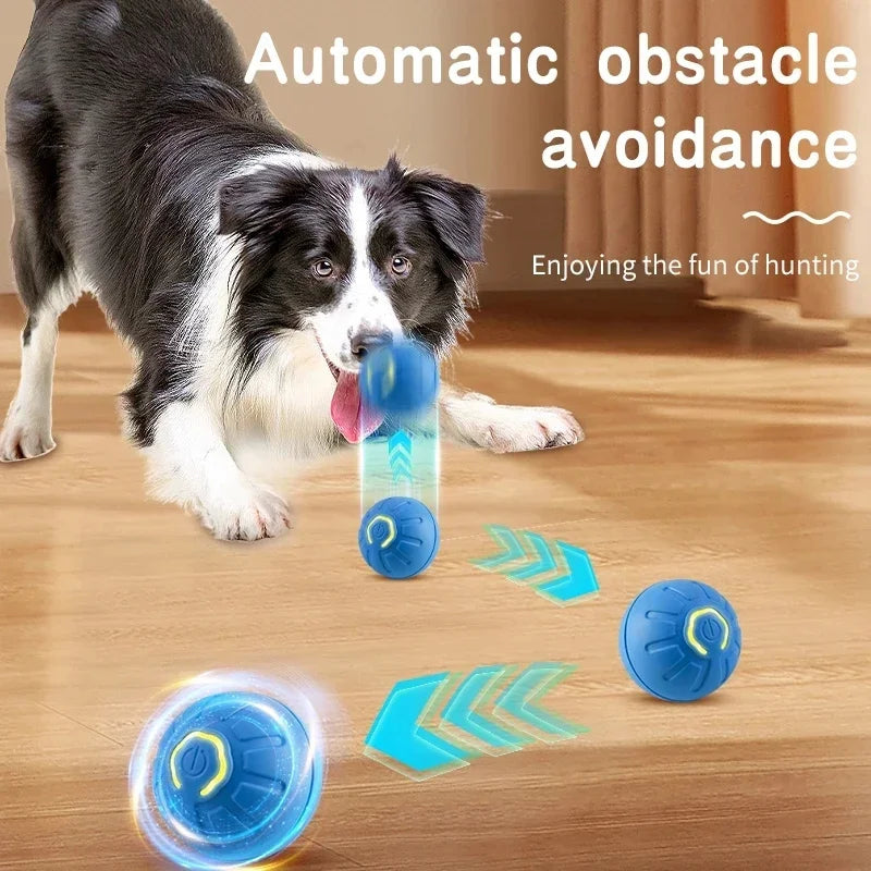 Smart Interactive Dog Toy Ball – USB Rechargeable & Auto-Moving
