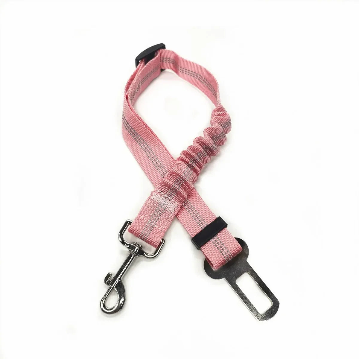 Adjustable Pet Car Seat Belt – Safety Harness Clip for Dogs & Cats