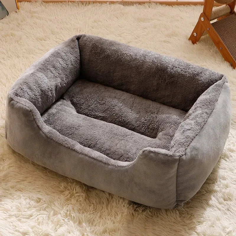 Soft Pet Bed for Cats & Small Dogs – Cozy Cushion Basket