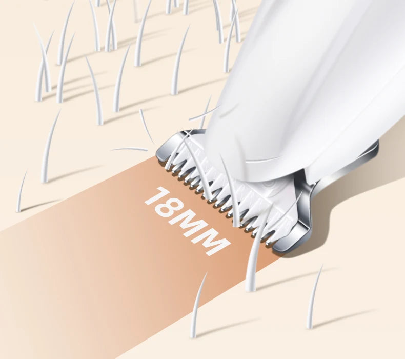 LED Pet Grooming Trimmer – Low Noise & Waterproof