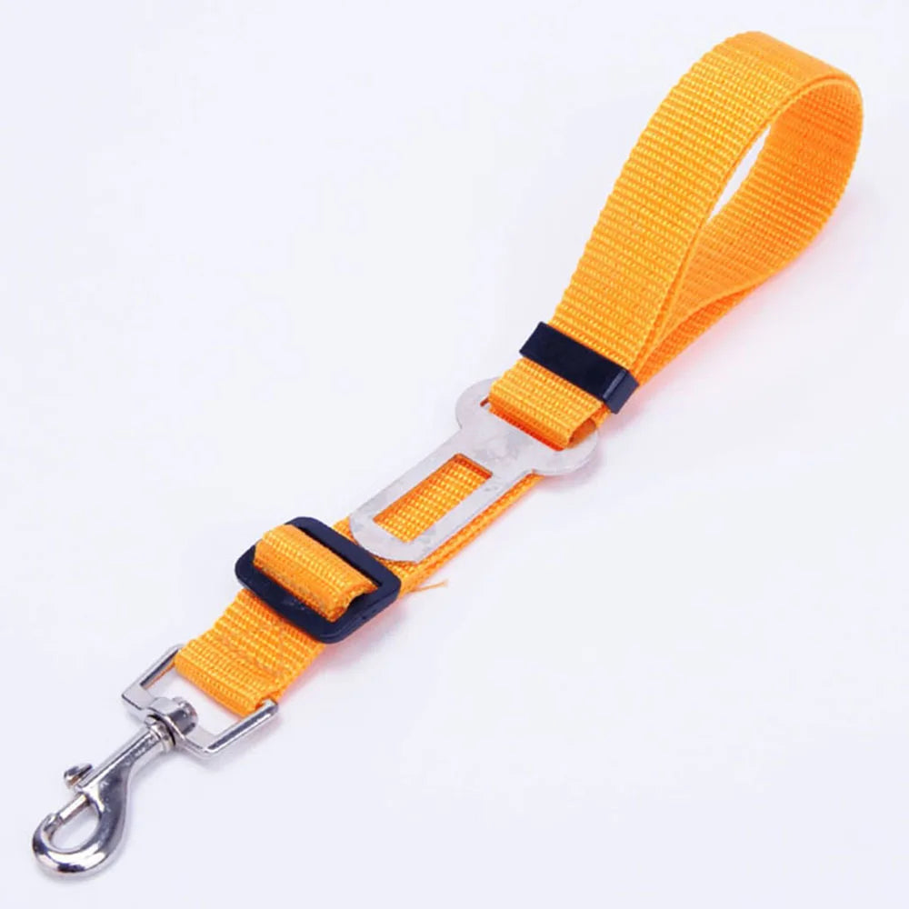 Adjustable Reflective Dog Car Seat Belt Harness