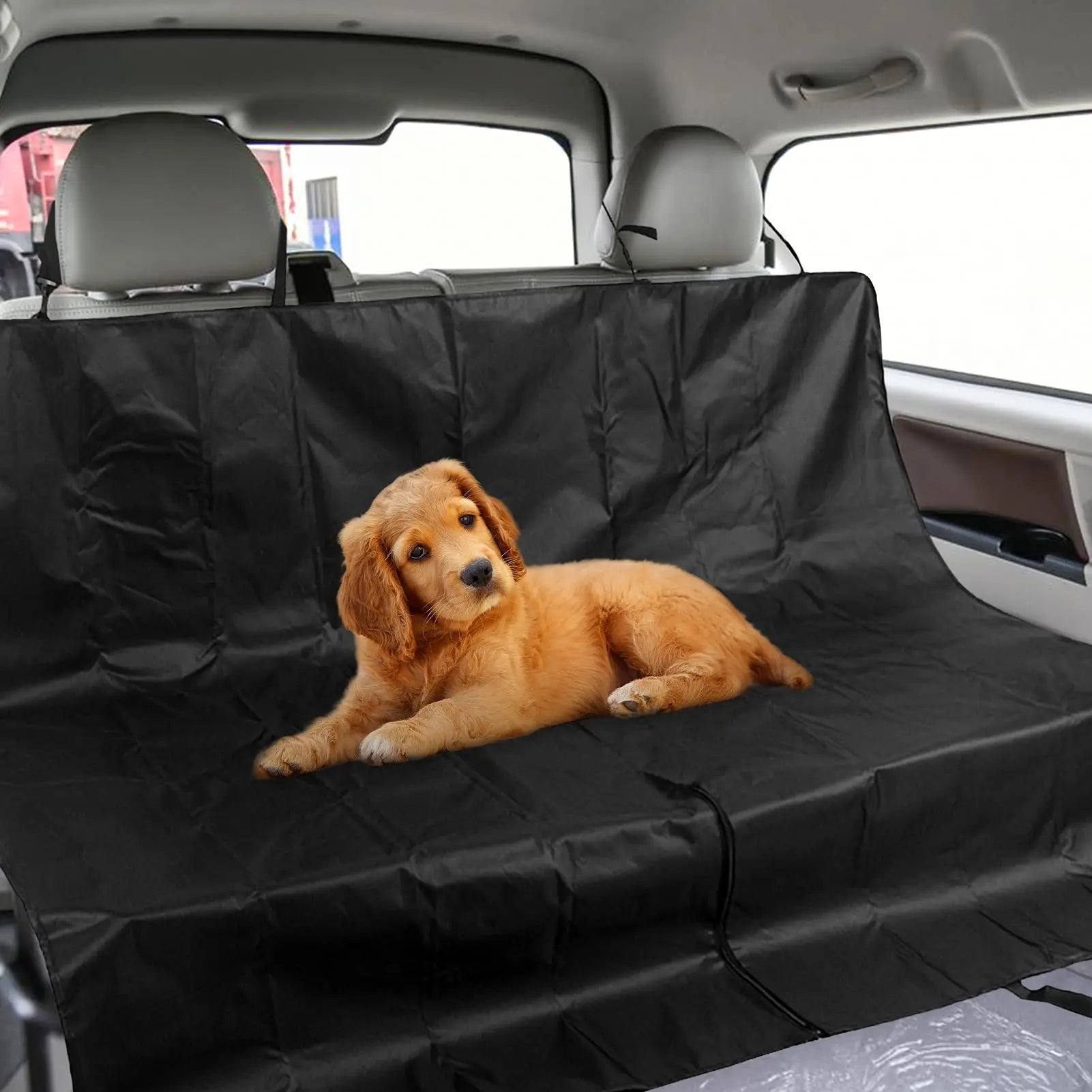 Waterproof Heavy Duty Foldable Dog Car Seat Cover – Scratchproof & Nonslip