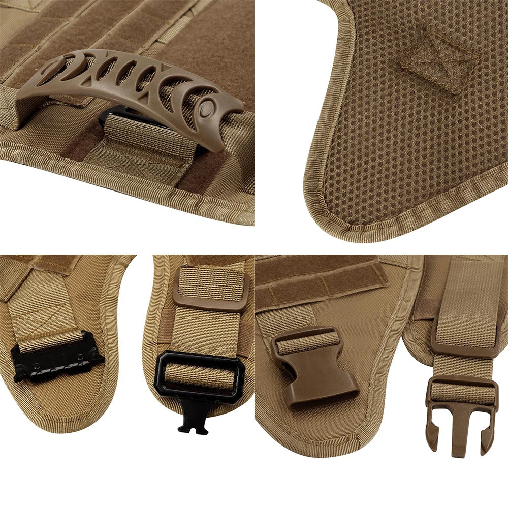 Tactical Dog Harness – Training Vest for Medium & Large Dogs