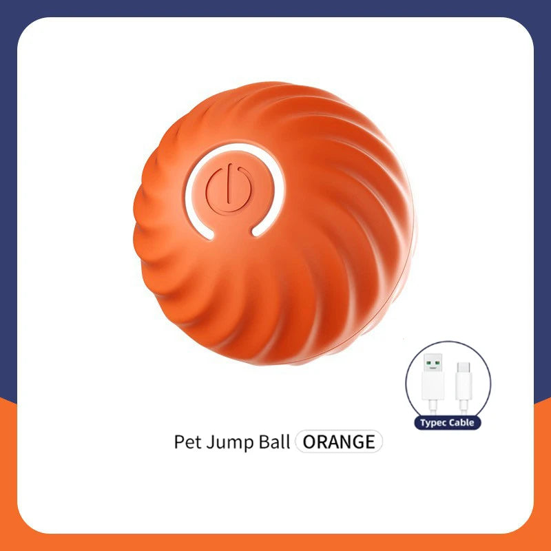Smart Interactive Dog Toy Ball – USB Rechargeable & Auto-Moving