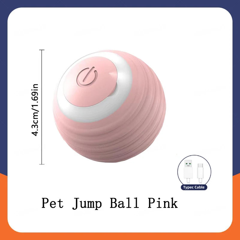 Smart Interactive Dog Toy Ball – USB Rechargeable & Auto-Moving