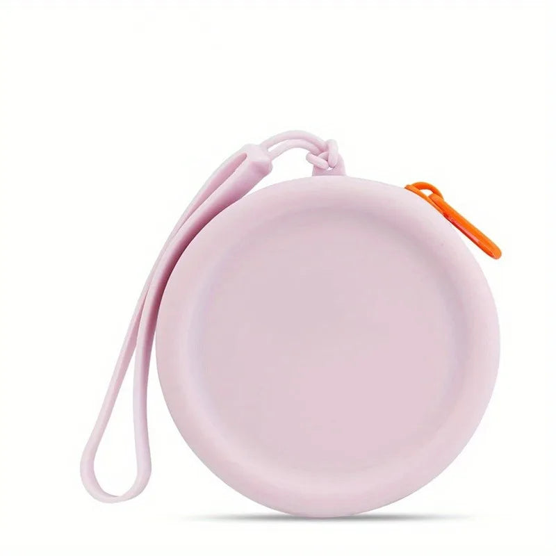 Waterproof Silicone Dog Treat Pouch – Training Snack Bag for Outdoor Use