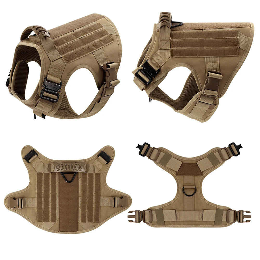 Tactical Dog Harness – Training Vest for Medium & Large Dogs